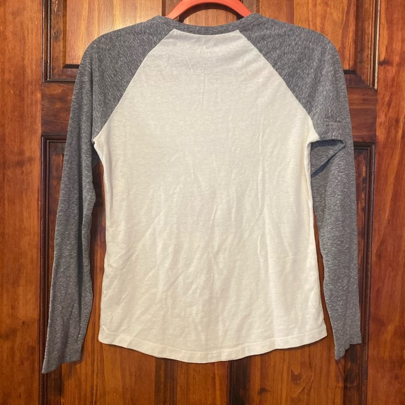 SPAO x Disney Bewildered Thinking Mickey Mouse Raglan T-Shirt Baseball Tee Small - Picture 6 of 9